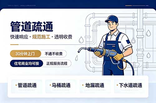 莱州管道疏通